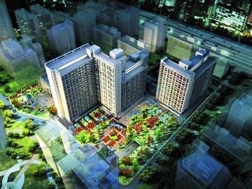 Seasons Park Apart Hotel Beijing Bagian luar foto